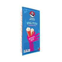 Crab sticks &quot;Crab roll&quot; imitation with cheese pasteurized chilled 180 g